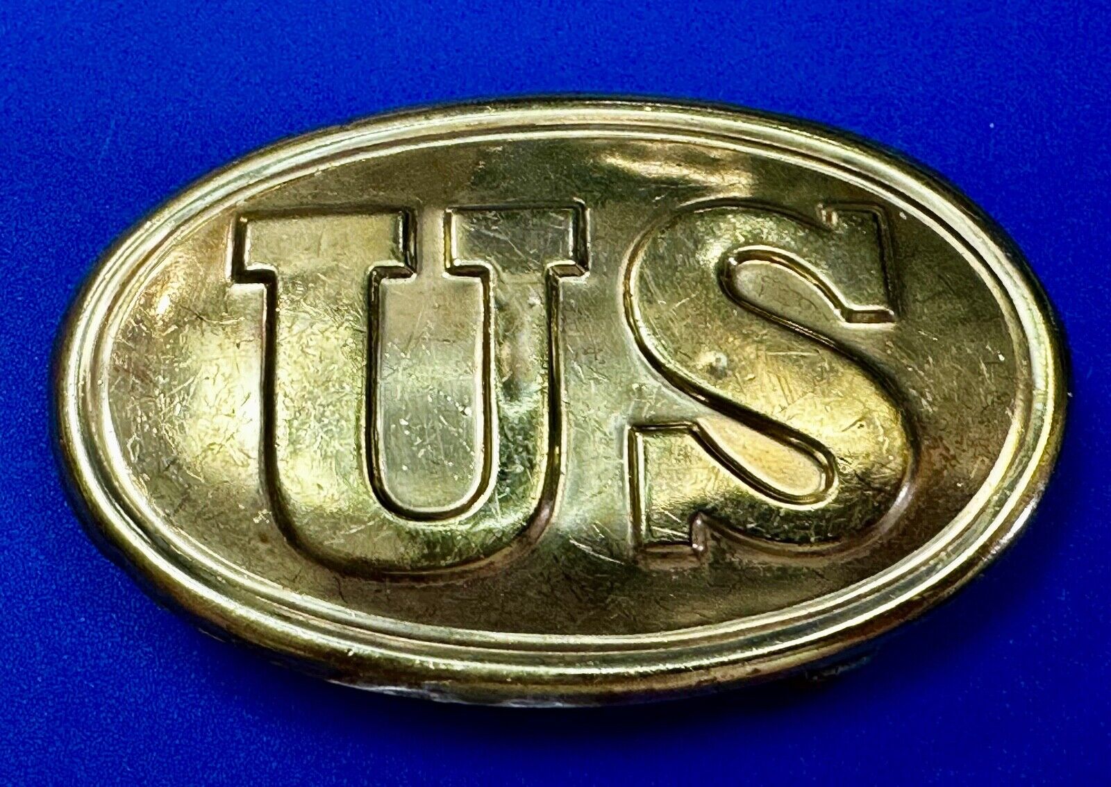 US Civil War Union Infantry Enlisted Soldier Replica Belt Buckle - see markings