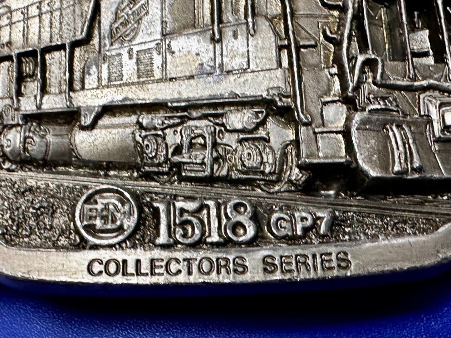 15q8 GPY North Western Train Engine Illinois RailWay Museum Belt Buckle