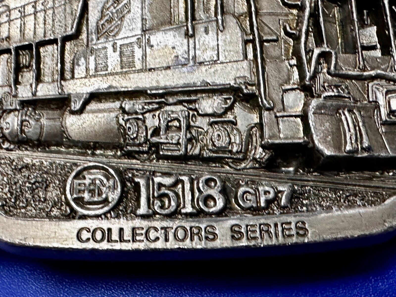 15q8 GPY North Western Train Engine Illinois RailWay Museum Belt Buckle