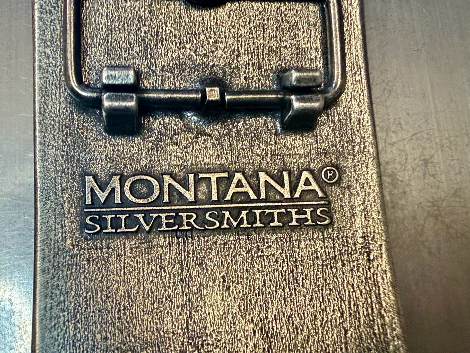 USA United States Flag American Pride Patriotic Montana Silversmiths Belt Buckle