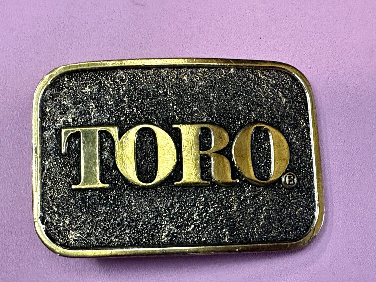 Toro Lawn Mowers, Golf Equipment Vintage 1979 The Great American Belt Buckle Co