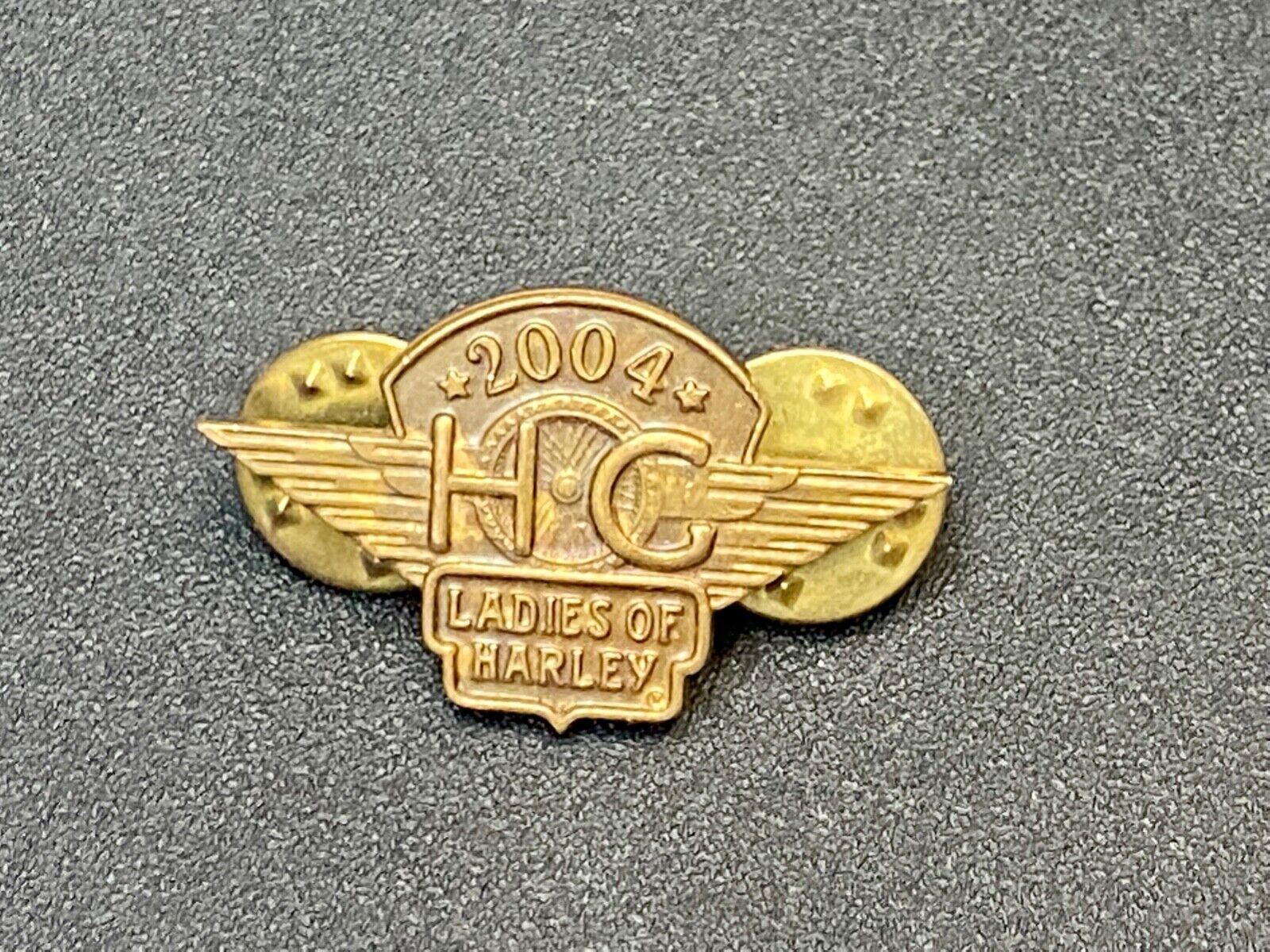 2004 Ladies Hog Harley Davidson Owners Group Motorcycles Pin