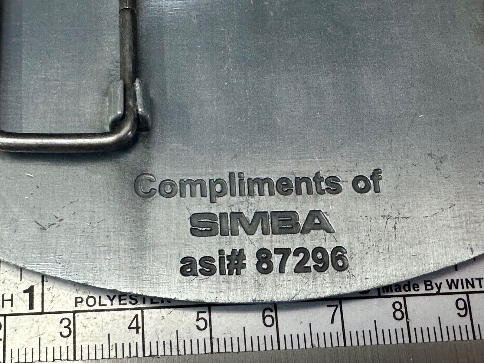 Americas National Sales Conference LARGE rodeo cowboy style belt buckle by SIMBA