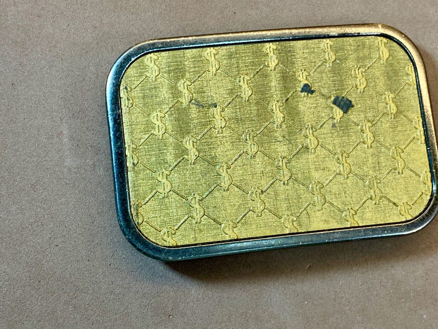 Vintage $ Dollar Sign Belt Buckle By Buckle Down 