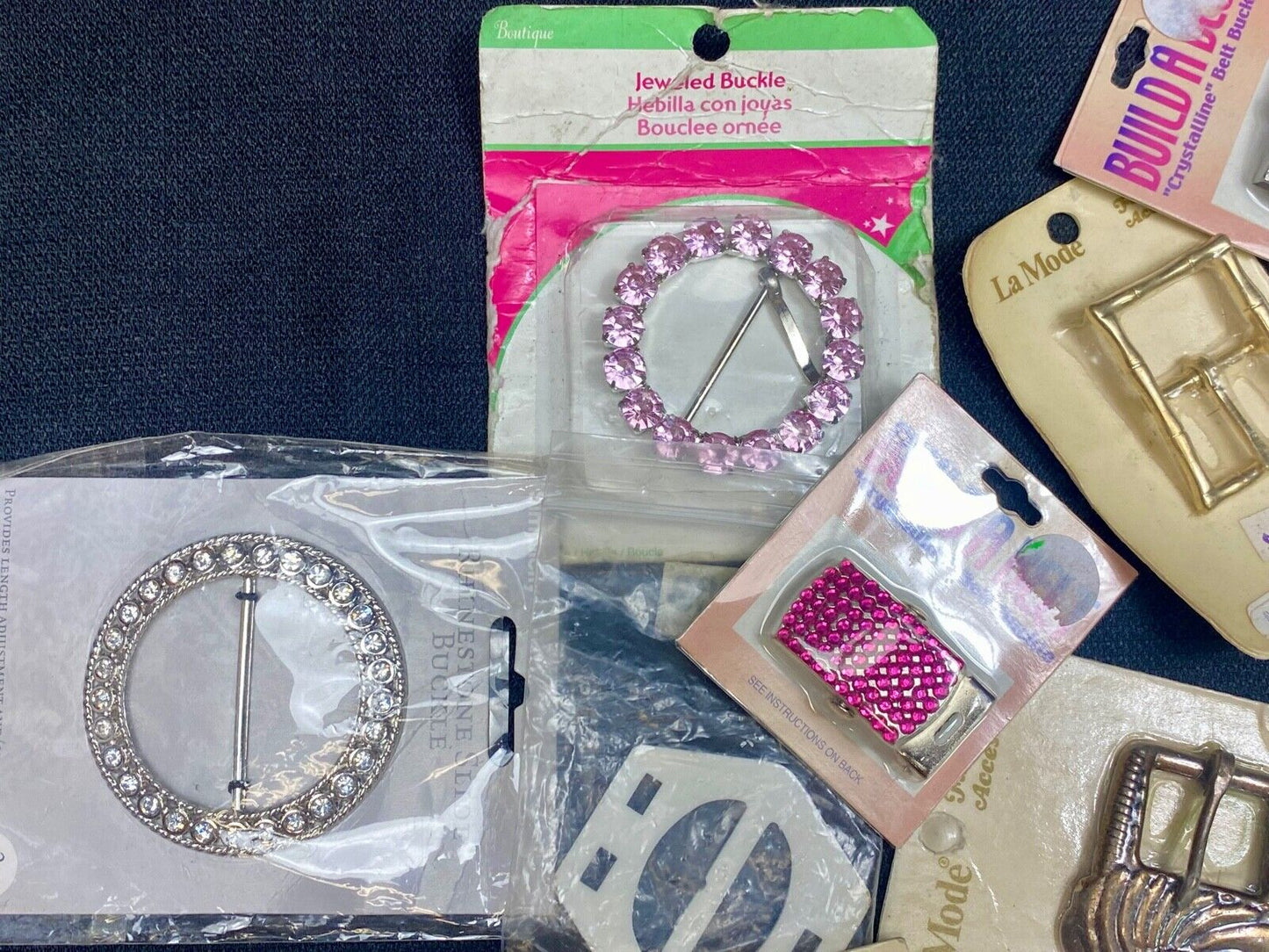 NOS Vintage TO RETRO Belt buckles scarf slides -  Lot, Grab Bag - Resale Gifts!