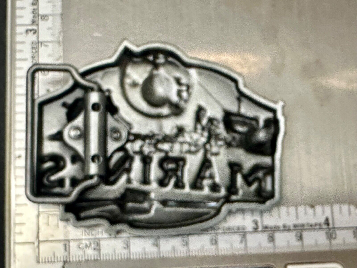 United States Marines NOS America Military Commemorative Belt Buckle