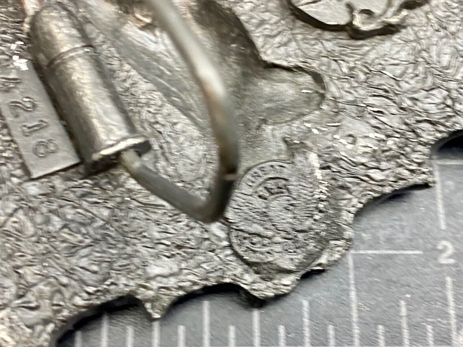 Vintage 1994 Great American USA Belt Buckle ~~ I'd Rather Be Hunting Quail gun