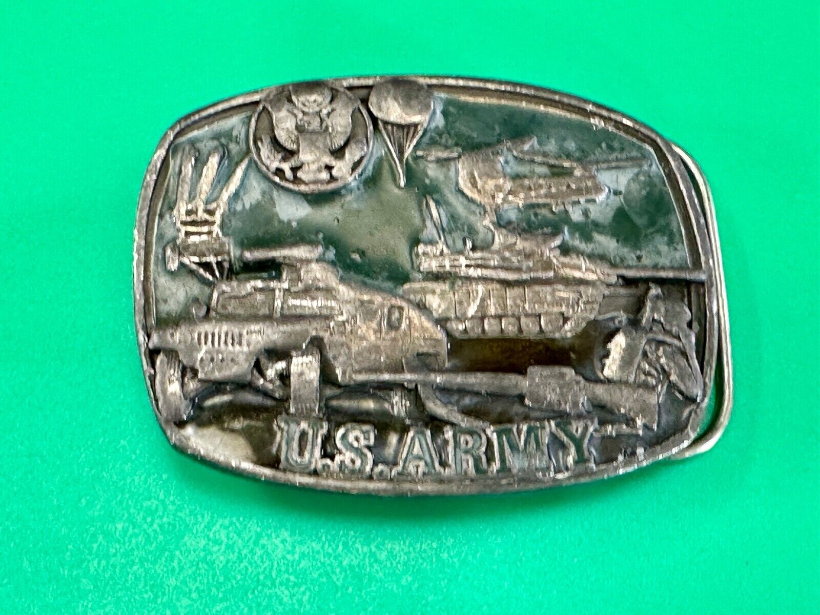 US United States Army No greater Honor than serving 91 Commemorative belt buckle