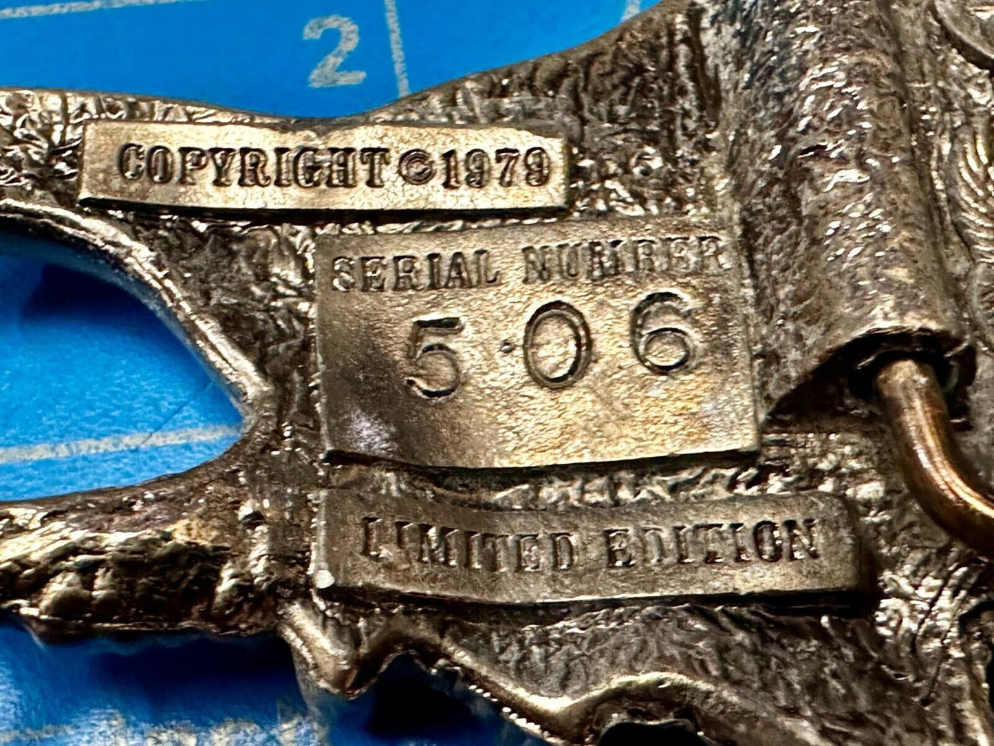 Majestic Flying Eagle Cutout Vintage 1979  - The Great American Belt Buckle #506