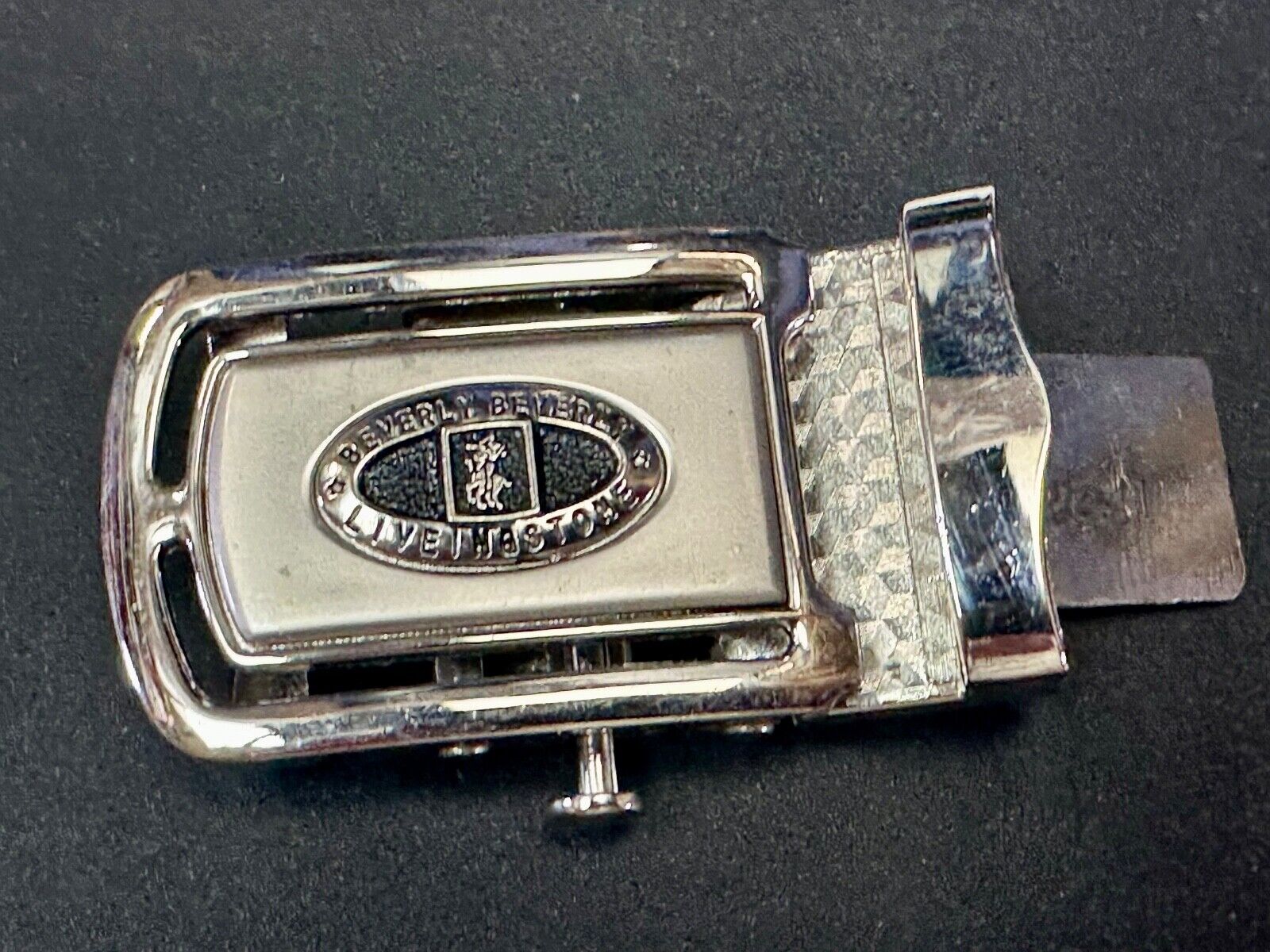 Beverly Liveingstone Vintage Ratchet Style Dress Replacement Belt Buckle
