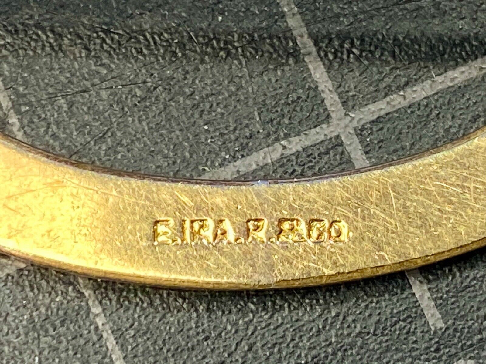 Antique Art Nouveau E. Ira Richards and Co.  Oval Brooch Pin by E.IRA & CO.