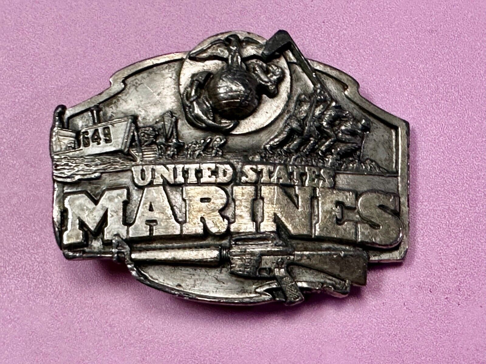 United States Marines Patriotic I-50 The Few Proud American Military Belt Buckle