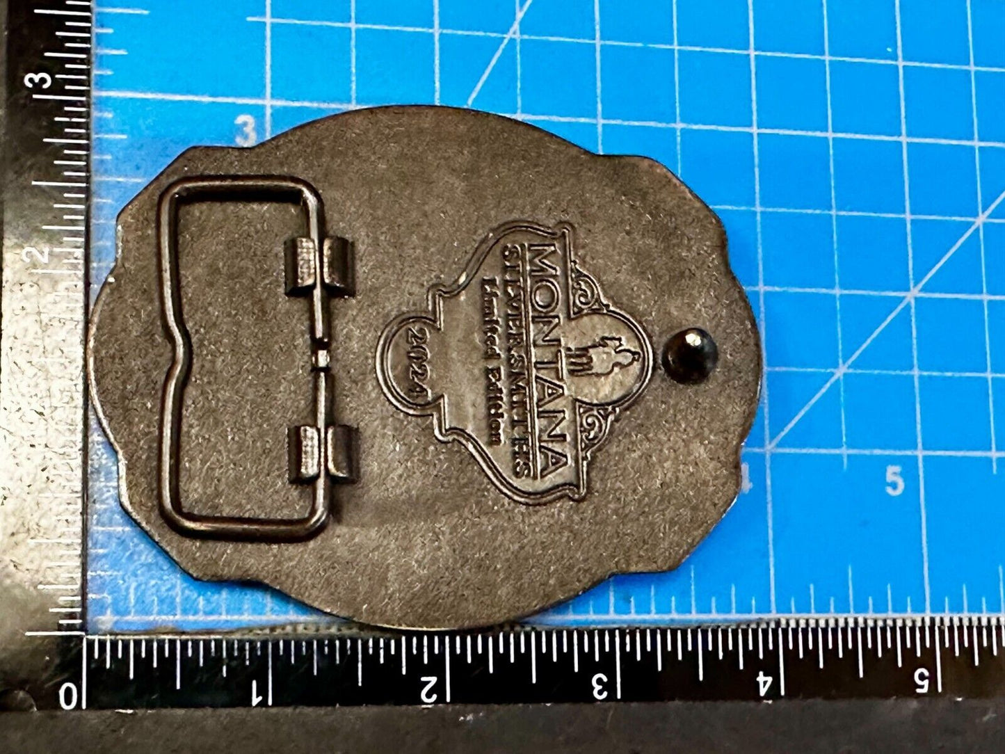 2024 Pendleton Whiskey Let'er Buck Rodeo Cowboy Montana Silversmiths Belt Buckle