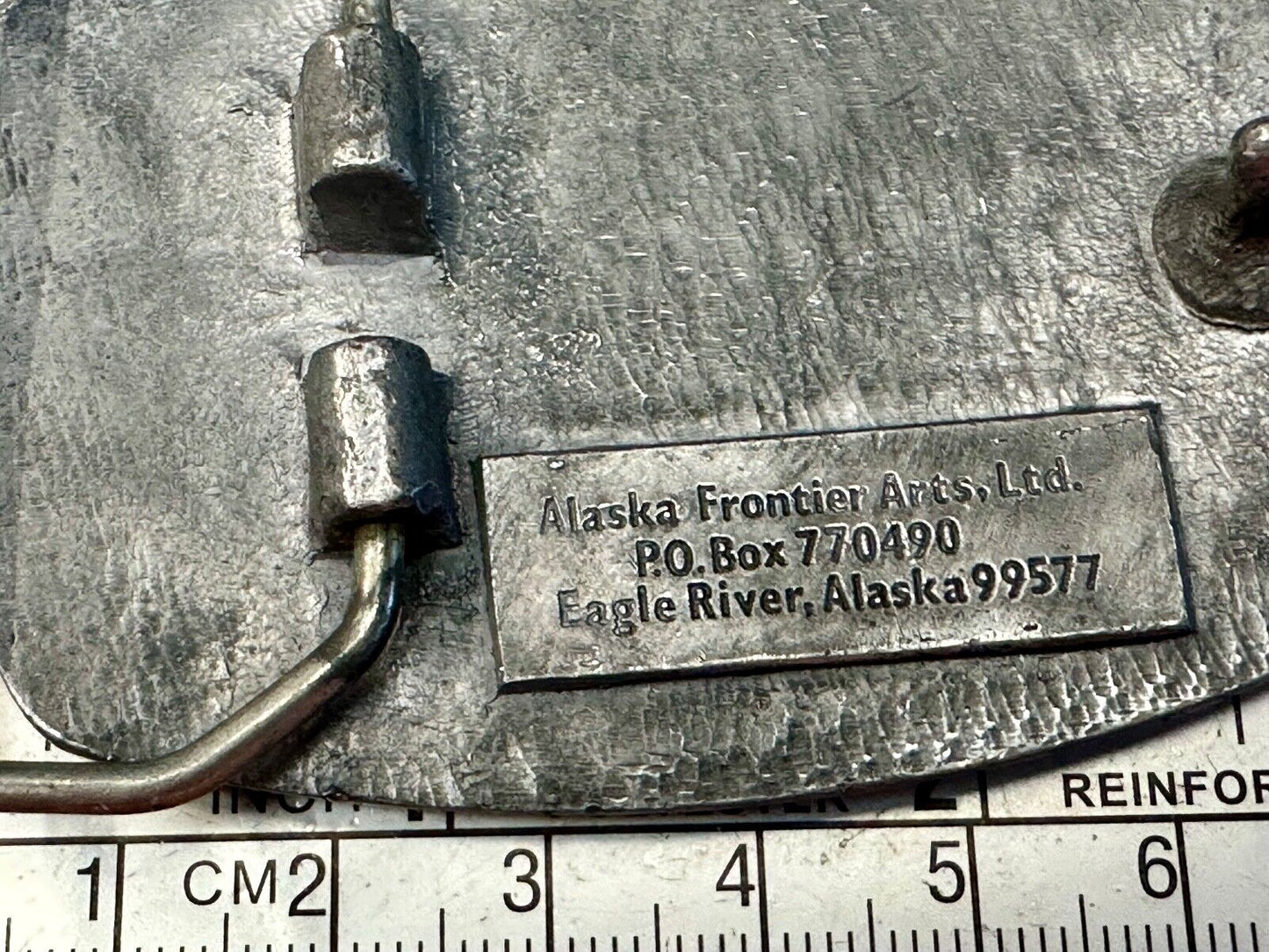 Alaska, The Great Land - Commemorative AK Frontier Arts belt buckle