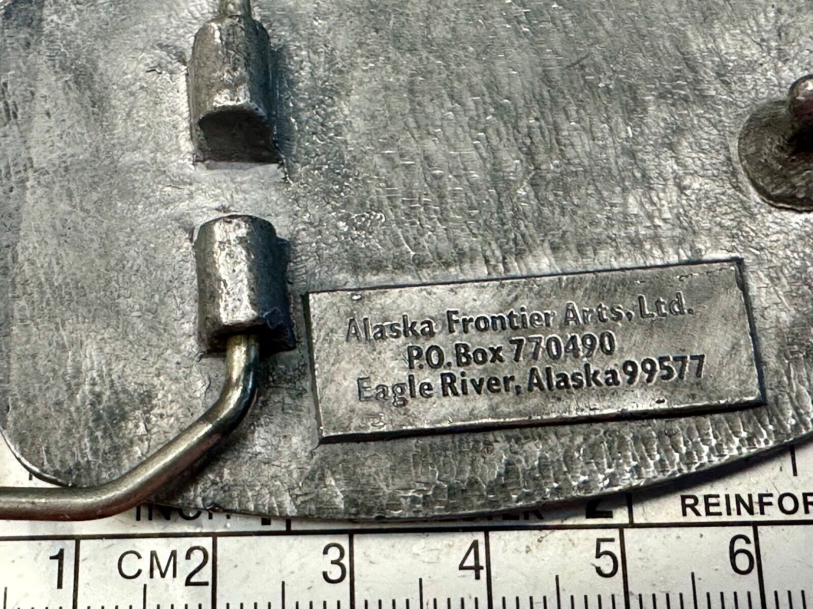 Alaska, The Great Land - Commemorative AK Frontier Arts belt buckle