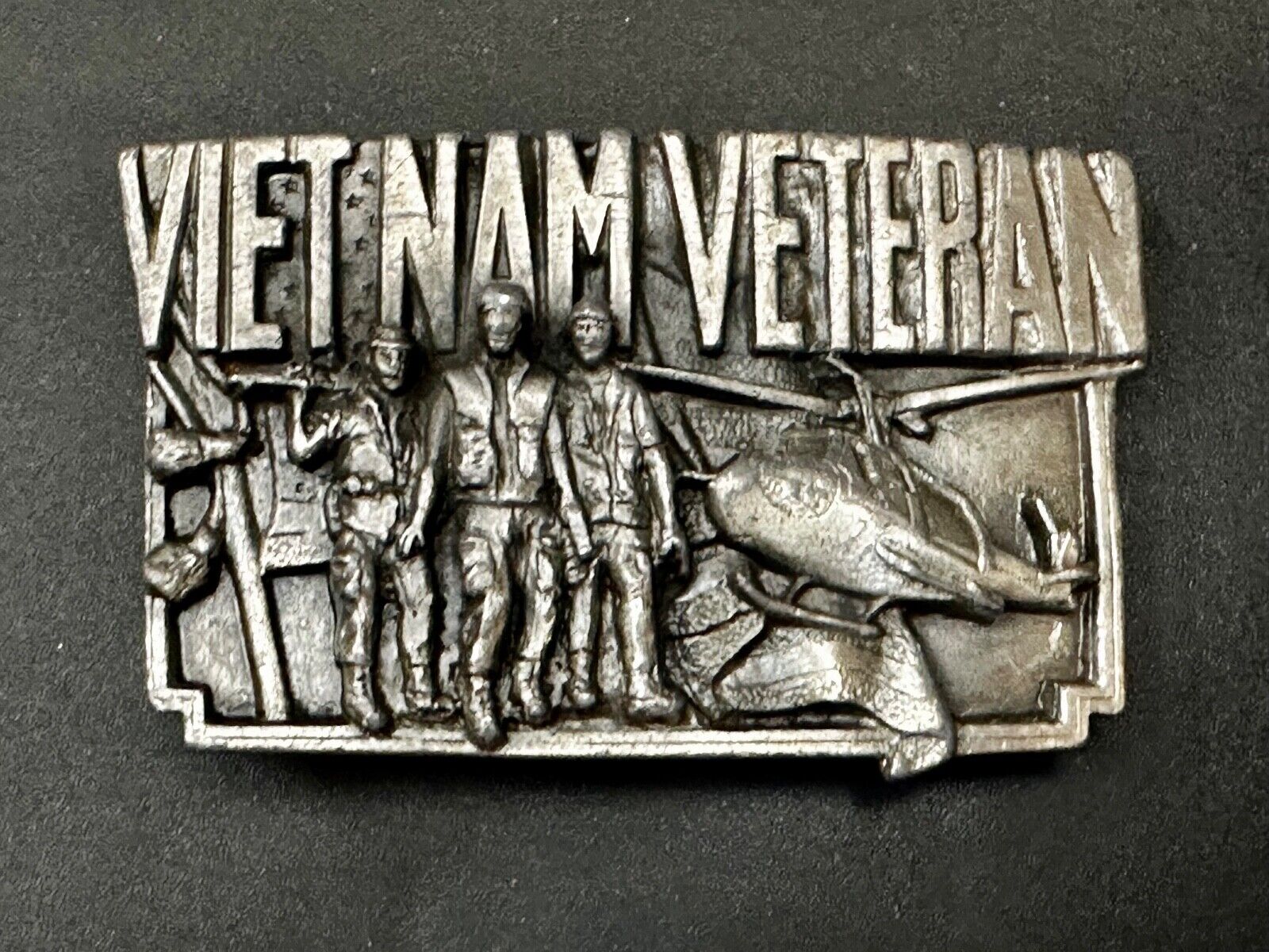 Vietnam Veteran Vintage 1983 Bergamot Belt Buckle
