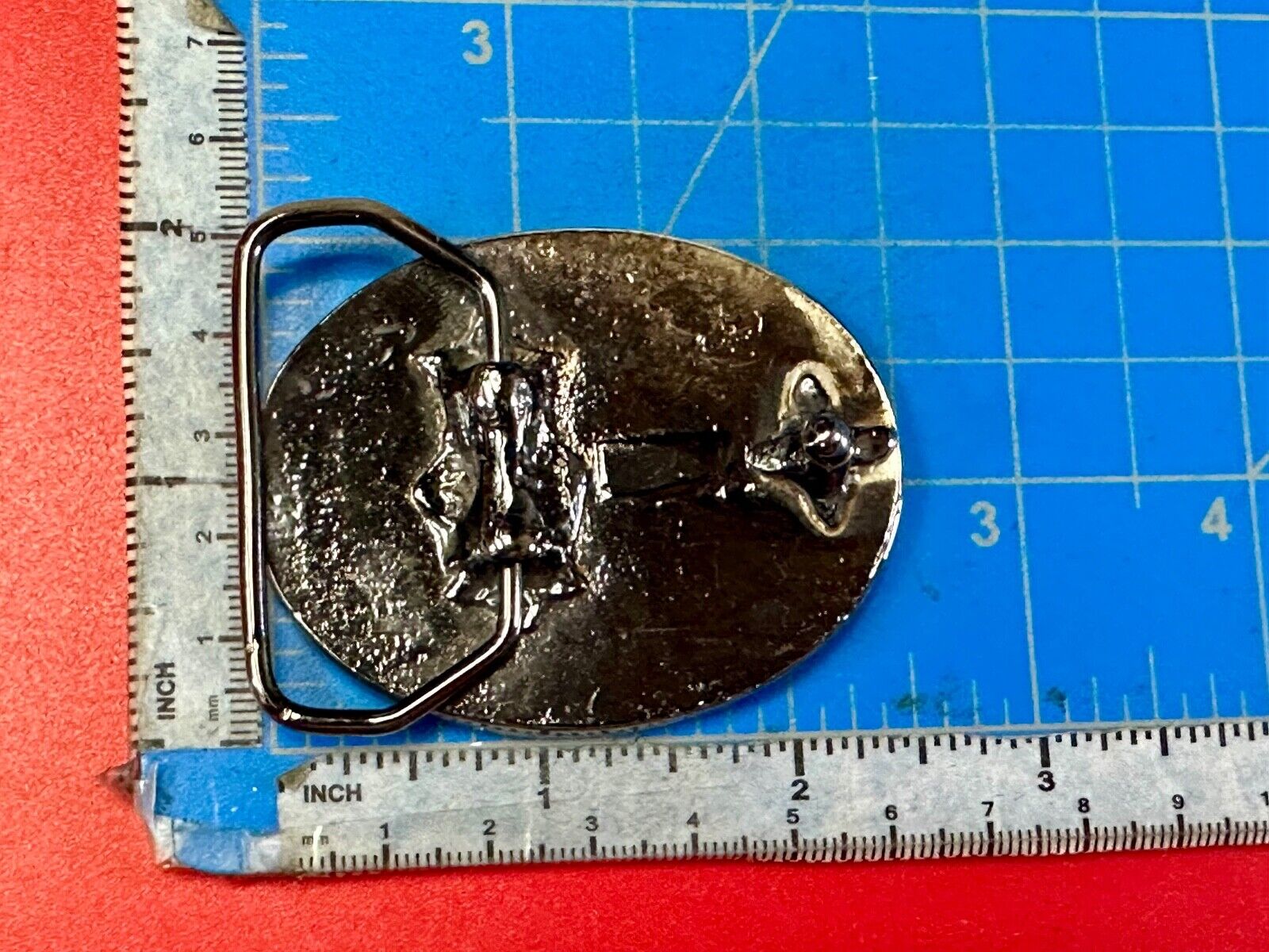 Unique King Thunderbird Wings? .  Unknown to me vintage belt buckle