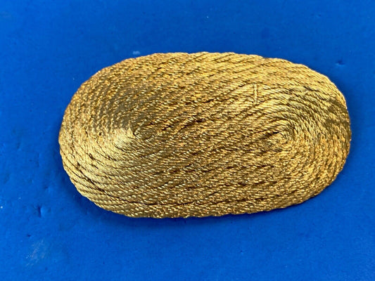 Artisan Rope Braided Wrapped Pattern Oval Hair Clip, Buckle, Made in Greece 