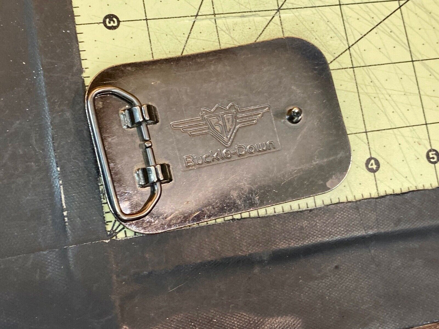 Vintage $ Dollar Sign Belt Buckle By Buckle Down 
