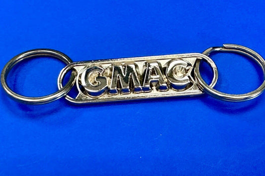 Vintage GMAC numbered Lost Key Return Southfield MI - Key Ring Chain