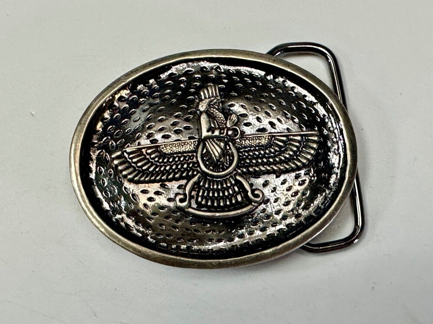 Unique King Thunderbird Wings? .  Unknown to me vintage belt buckle