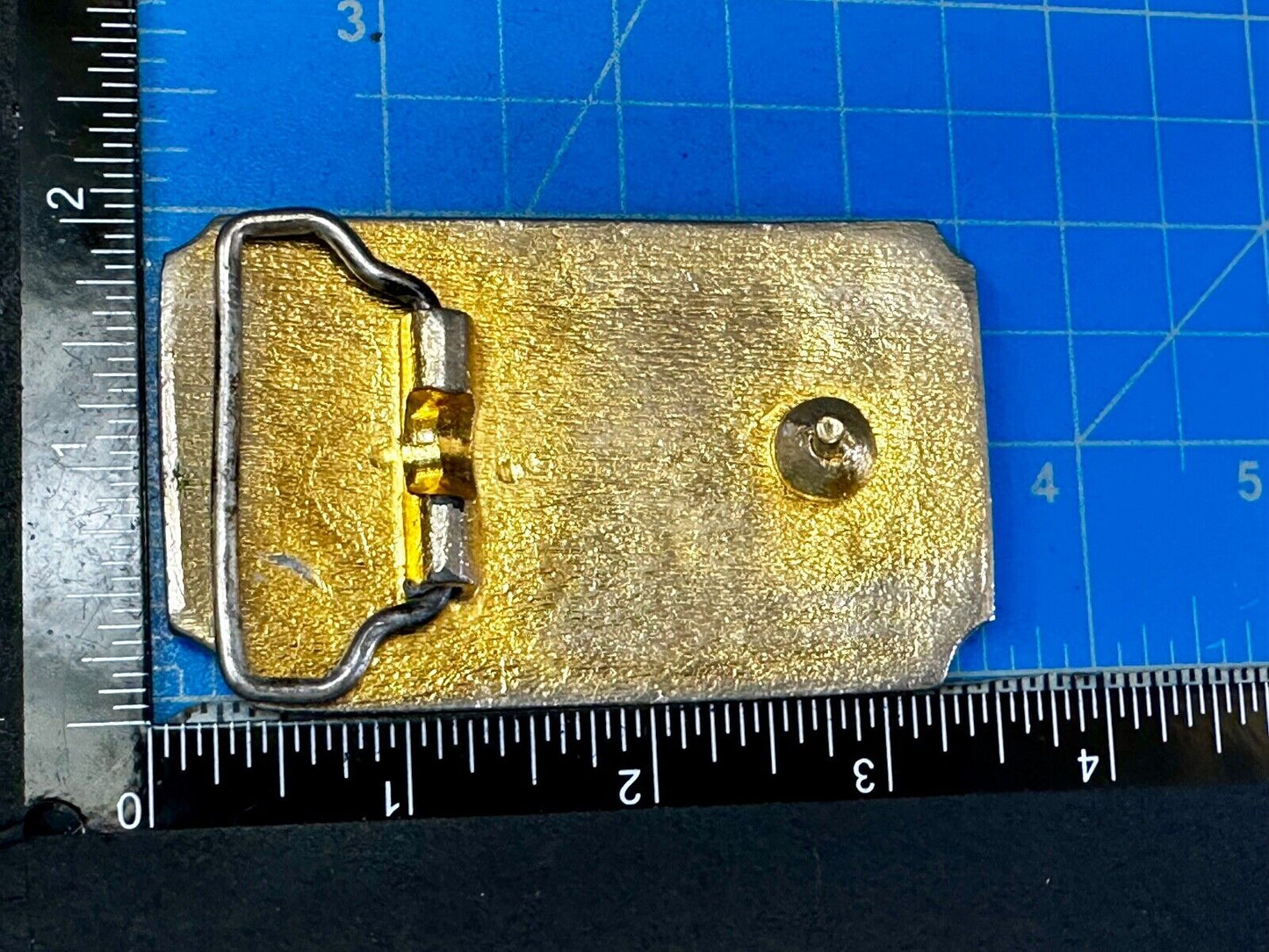Vintage 1970s Circus Circus Hotel & Casino Gold-Tone Belt Buckle Rare Las Vegas