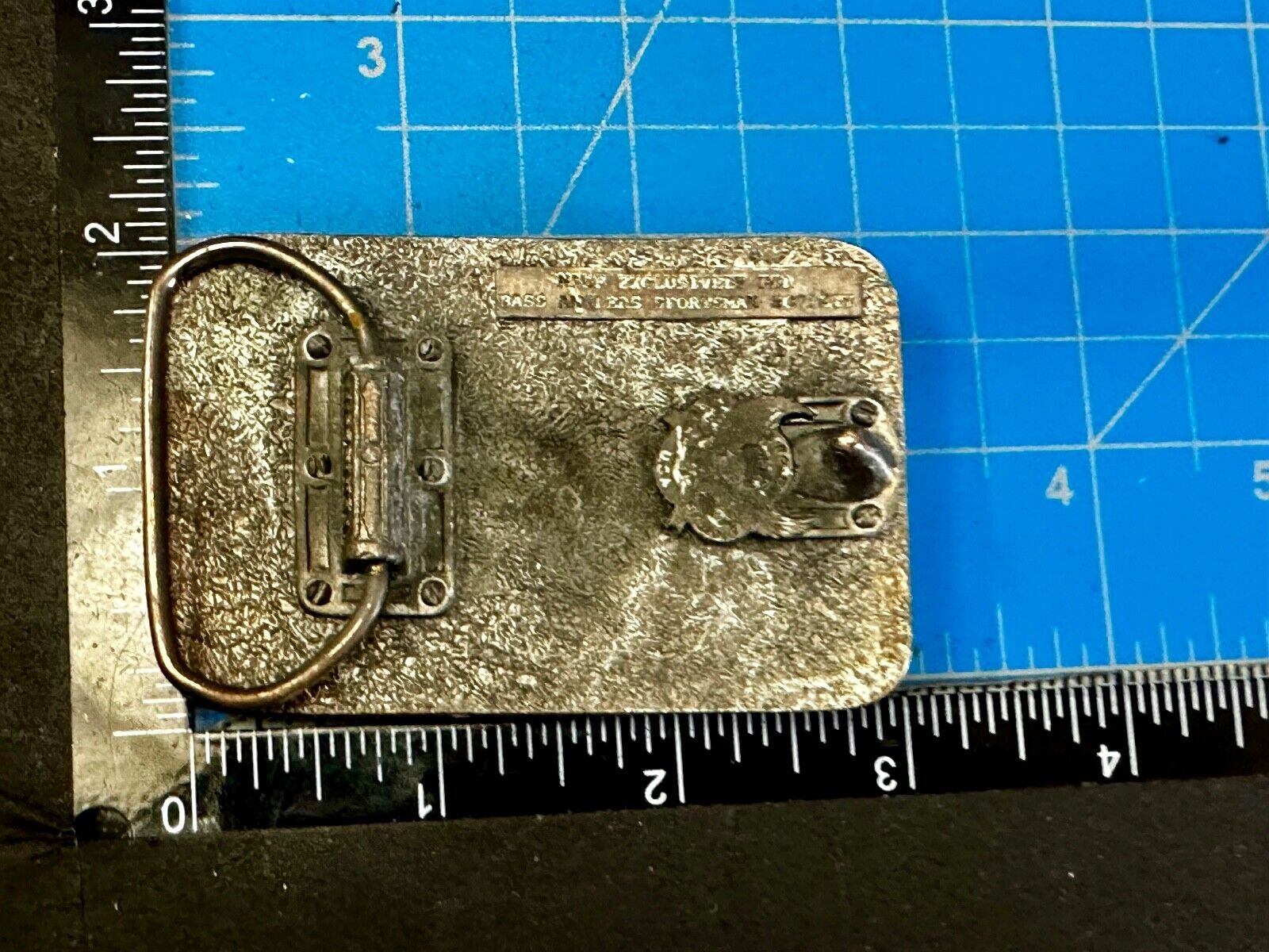 1998 BASS Anglers Sportsman Society Sport Fishing Fishermans  Belt Buckle