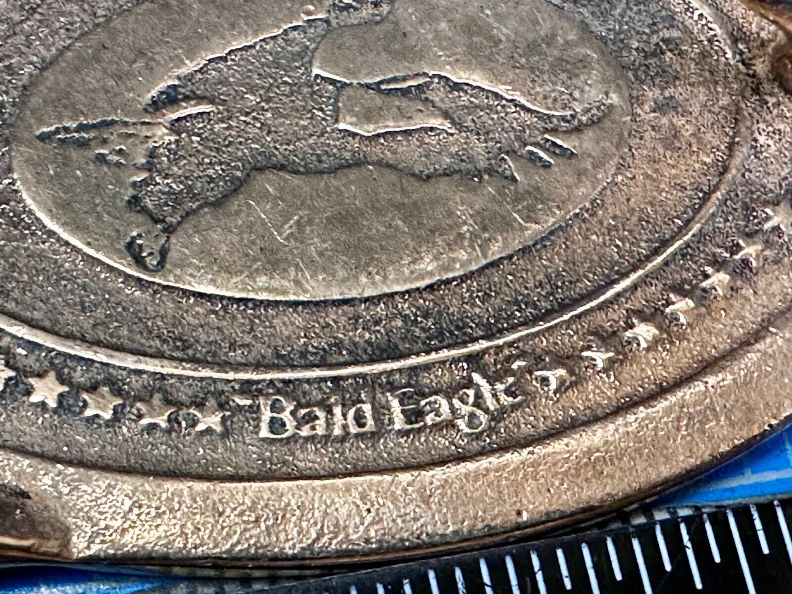 Tech Ether Guild The Eagle - Patriotic Vintage USA America Belt Buckle