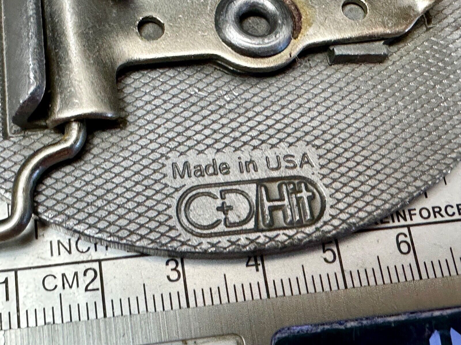 Vintage  QH Quality Hydro Promotional Company Prairie, WI  belt buckle