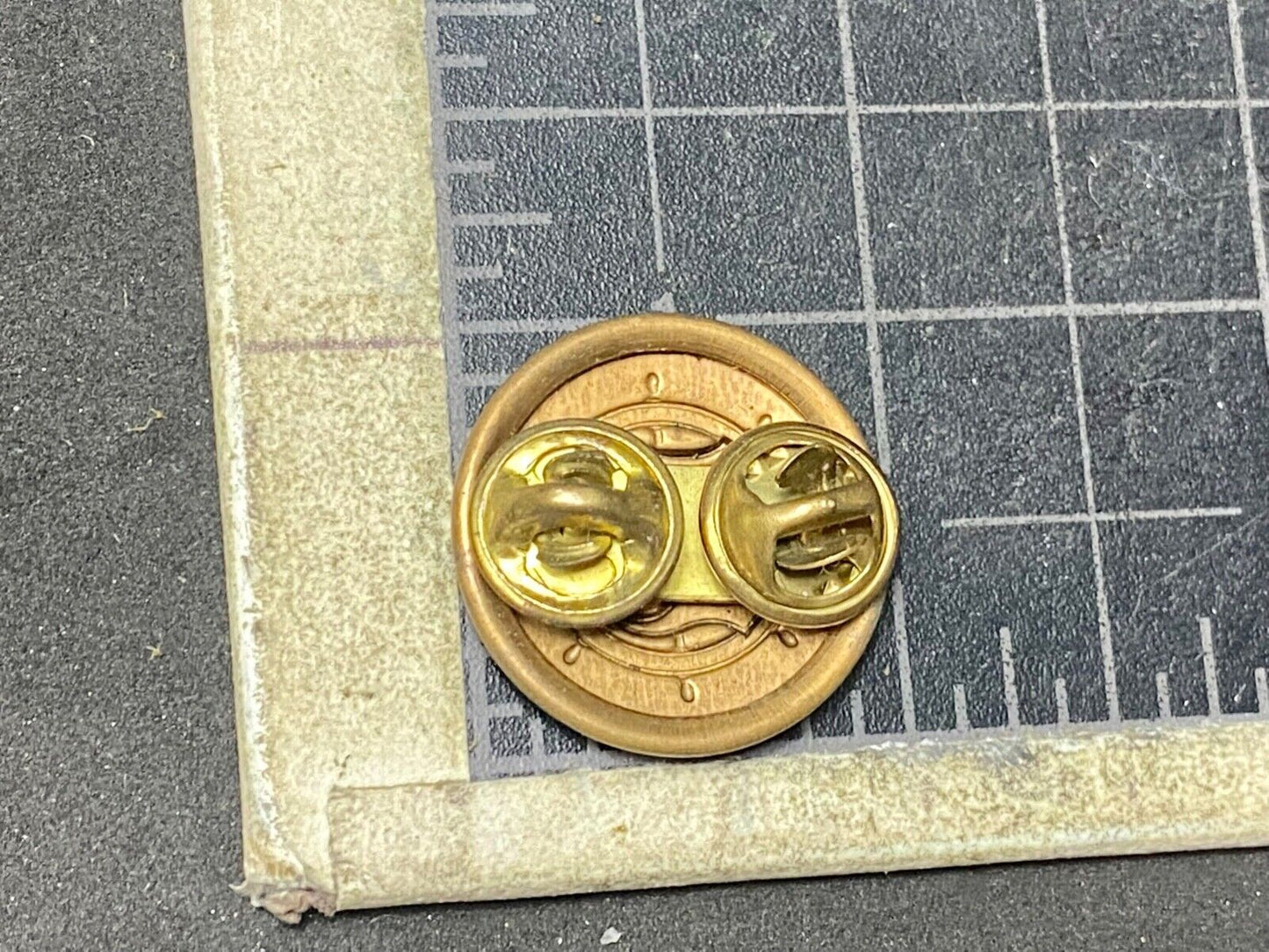 US Army Transportation Corps Collar Disc Pin Winged Wheel Helm Crest LR G-1