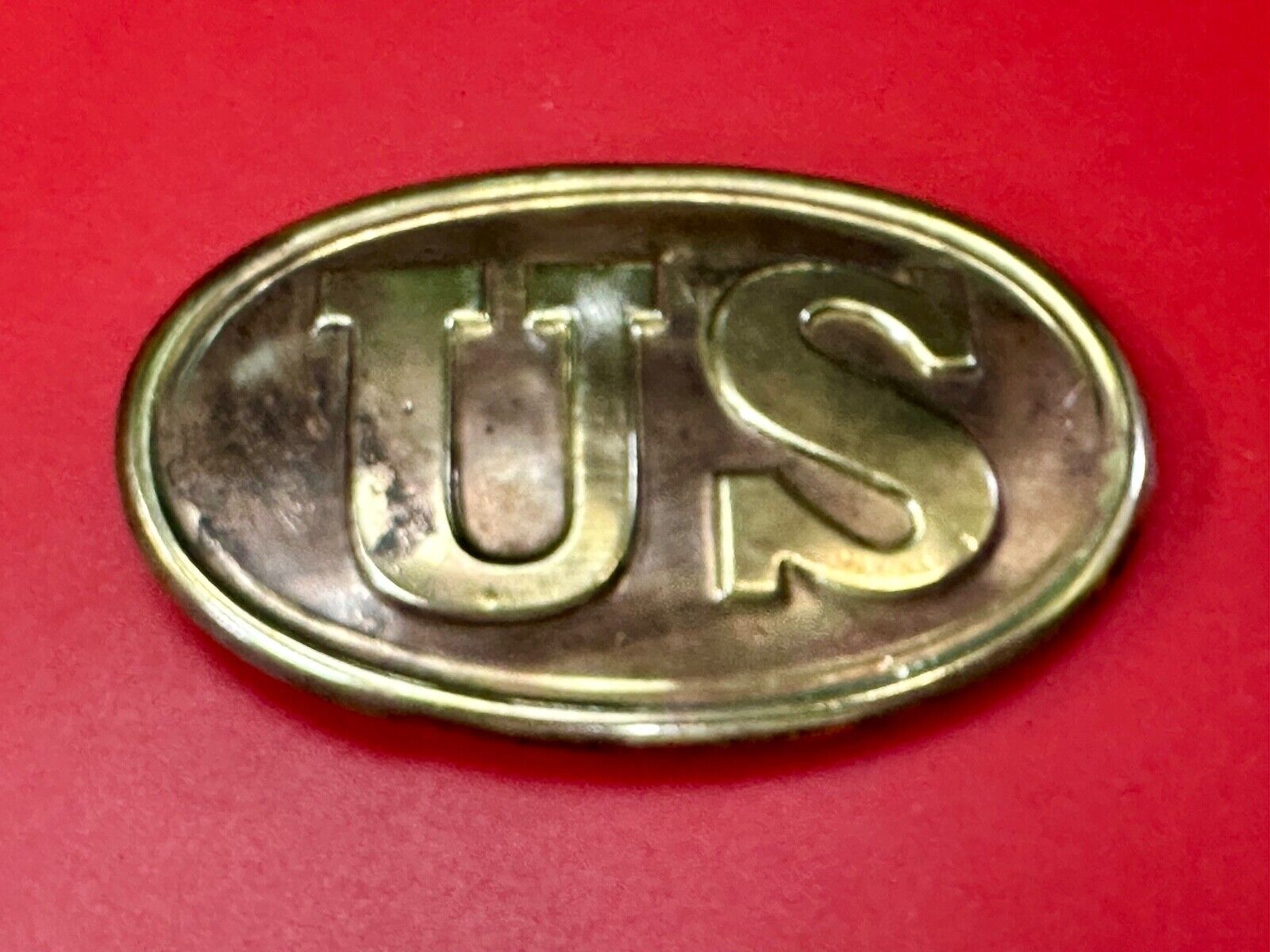 U.S. CIVIL WAR WAIST BELT PLATE US Soldiers Replica Belt Buckle  unknown to me!