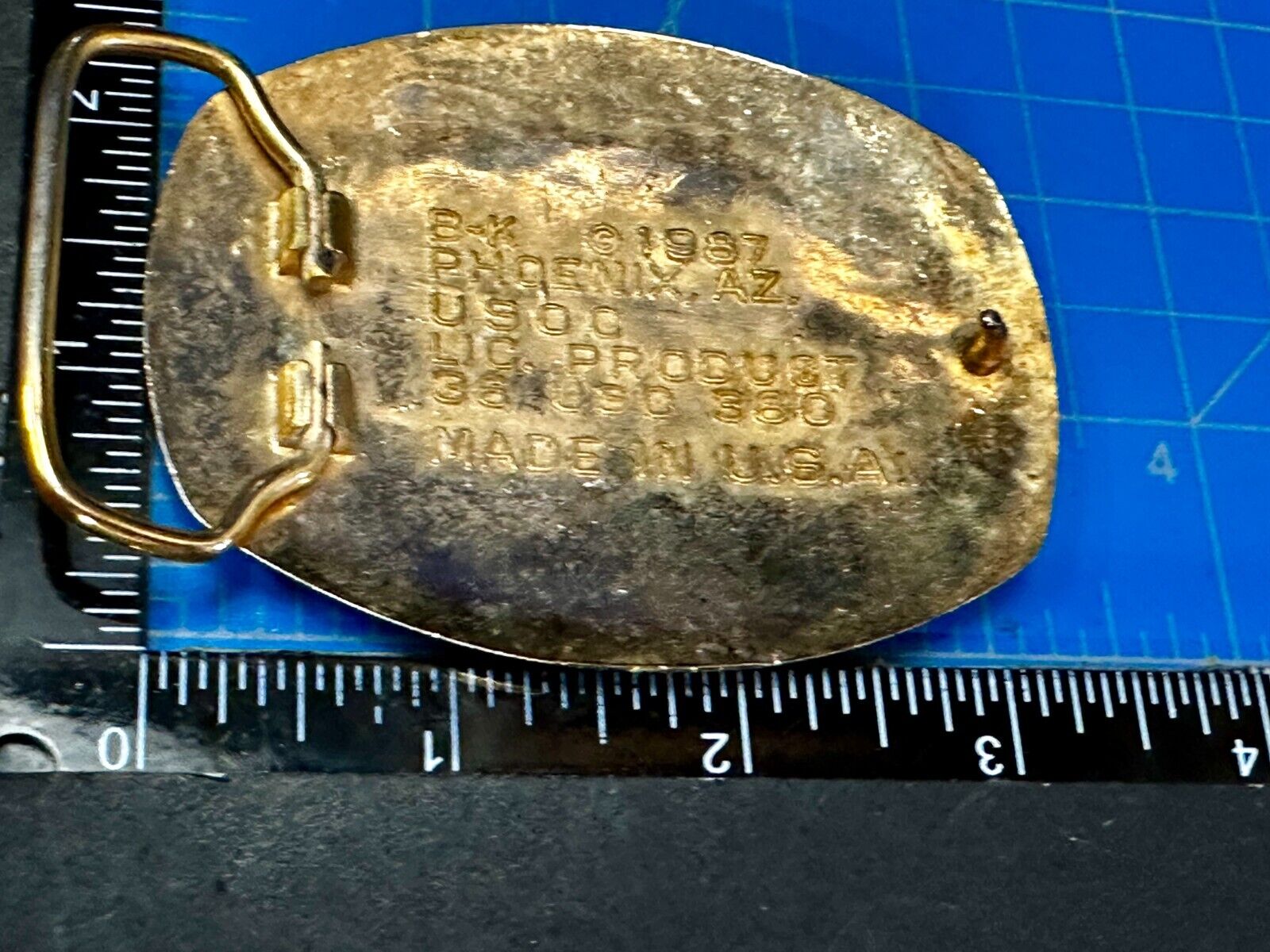 USA 1988 Olympic Games Commemorative Vintage Belt Buckle