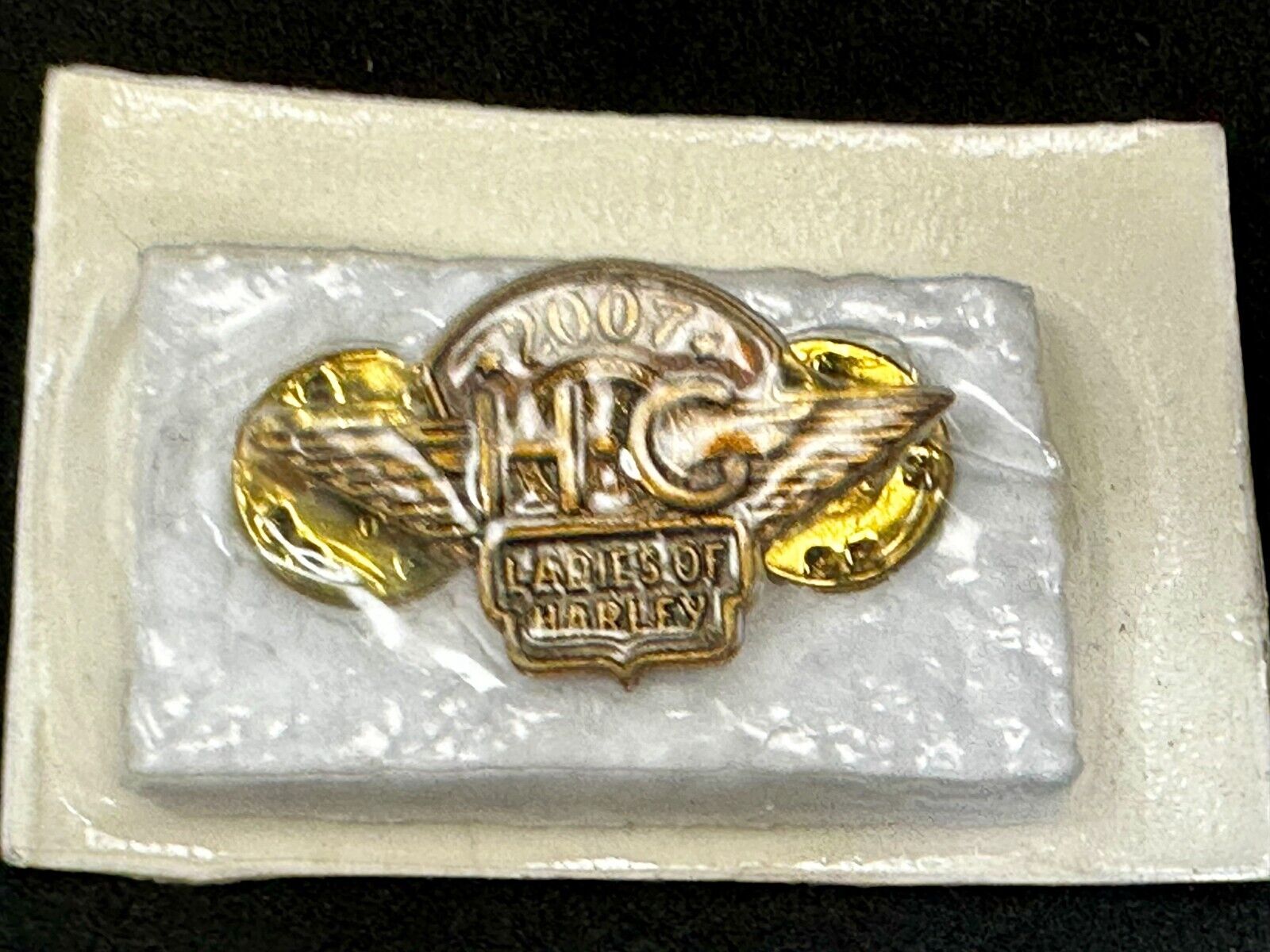 2007 Ladies of Harley Davidson Owners Group HOG Pin for Jacket or Vest