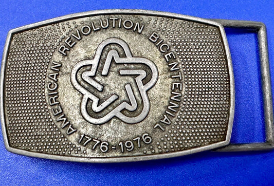 American Revolution Bicentennial Commemorative Belt Buckle by Lee.Co.Ny.Ny