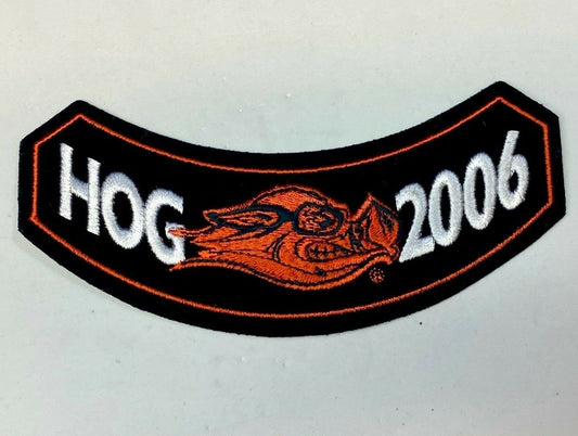 2006 Harley-Davidson HOG Patch old biker vest emblem motorcycle collectible Head