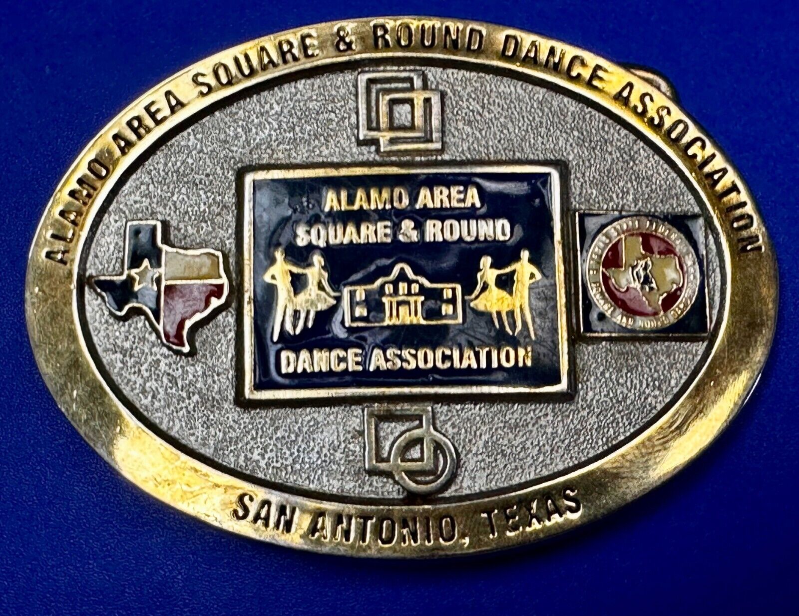 Belt Buckle square-dance