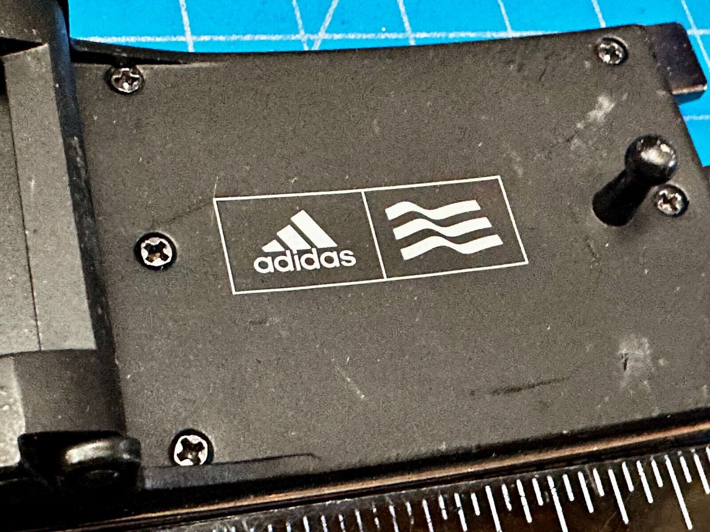 Adidas Golf 3 Stripe Matte Black Color - Trophy Award Style Belt Buckle