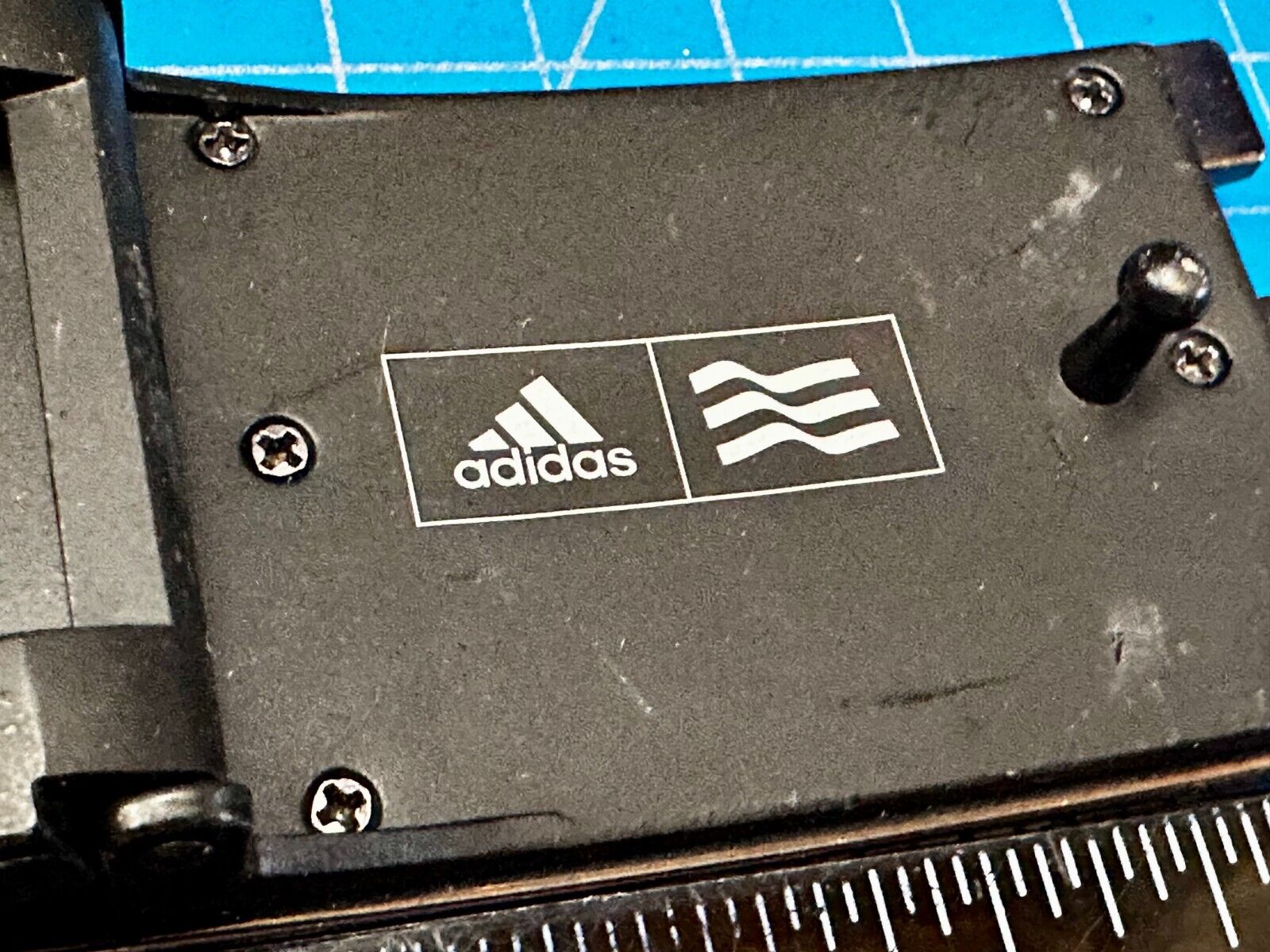 Adidas Golf 3 Stripe Matte Black Color - Trophy Award Style Belt Buckle