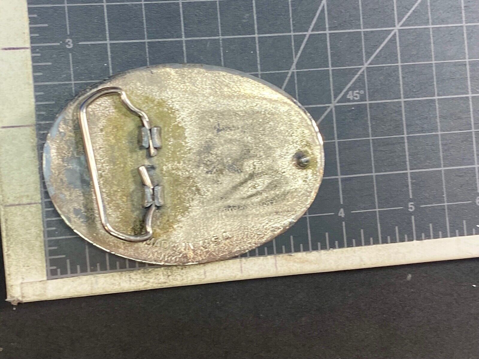 Usa Made The Great State Of Texas Star Commemorative Belt Buckle 