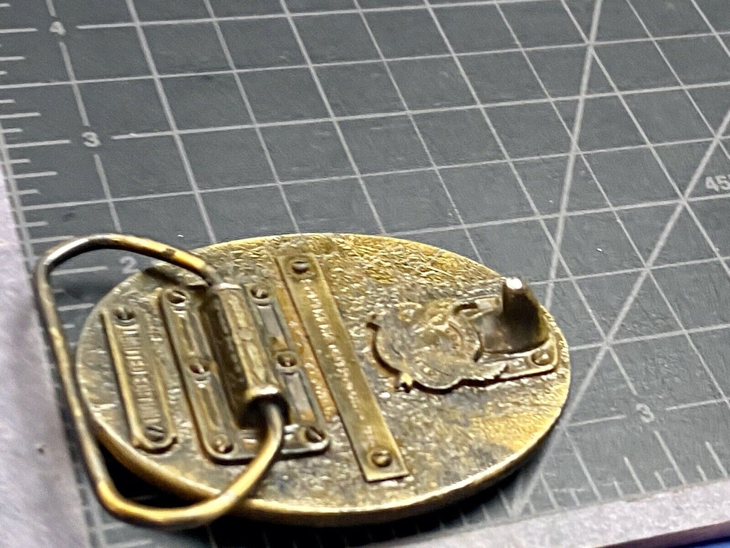 Vintage 1980's  Southern Outdoor Magazine LIMITED Belt Buckle - Made in USA