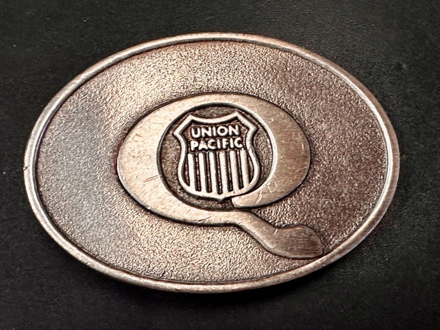 UNION PACIFIC Trains Railroad Transportation Company Train Collector Belt Buckle