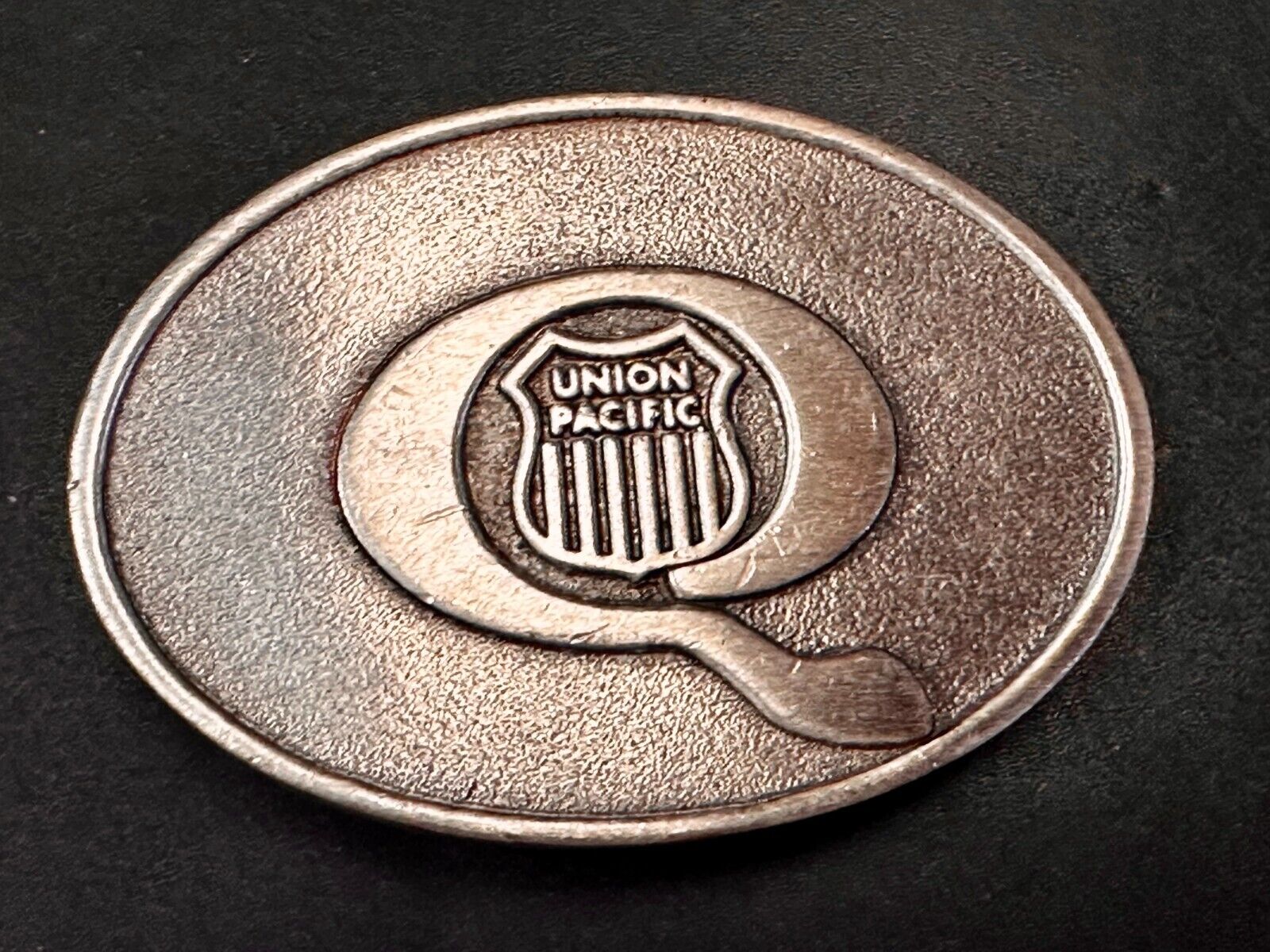 UNION PACIFIC Trains Railroad Transportation Company Train Collector Belt Buckle