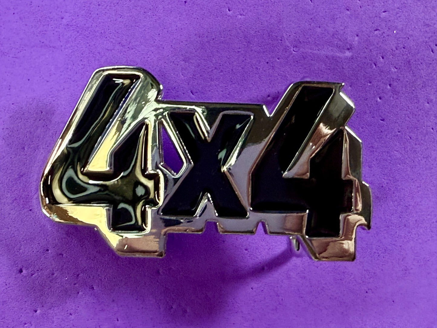 4X4 Four By Truck All Wheel Drive Gear Block Letters Cutout Belt Buckle