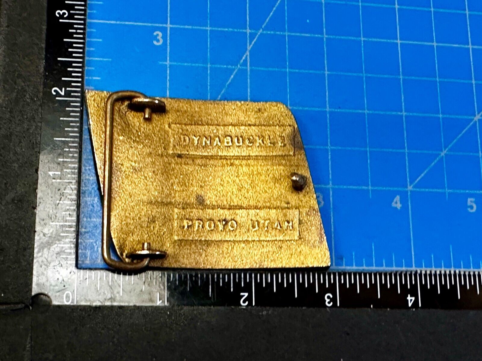 Ammco Solid Brass Transmition Brake Auto Car Shop Belt Buckle By Dynabuckle