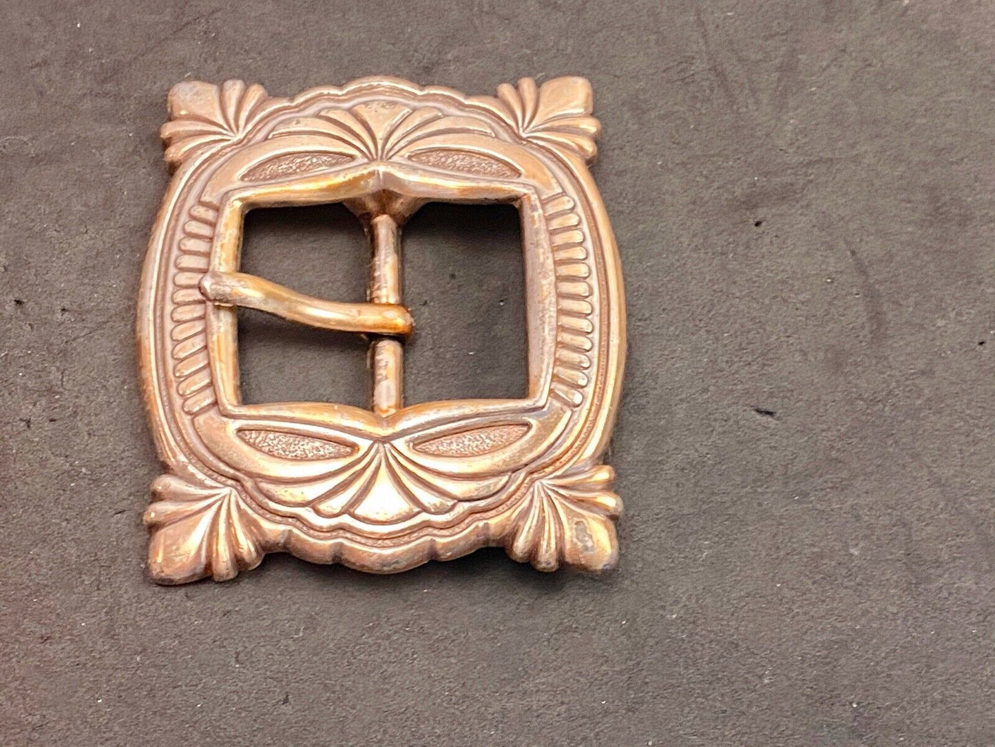 Antique Vintage W. Doran stamped western belt buckle