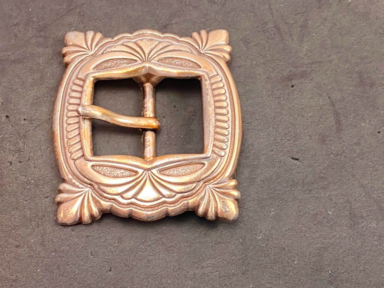 Antique Vintage W. Doran stamped western belt buckle