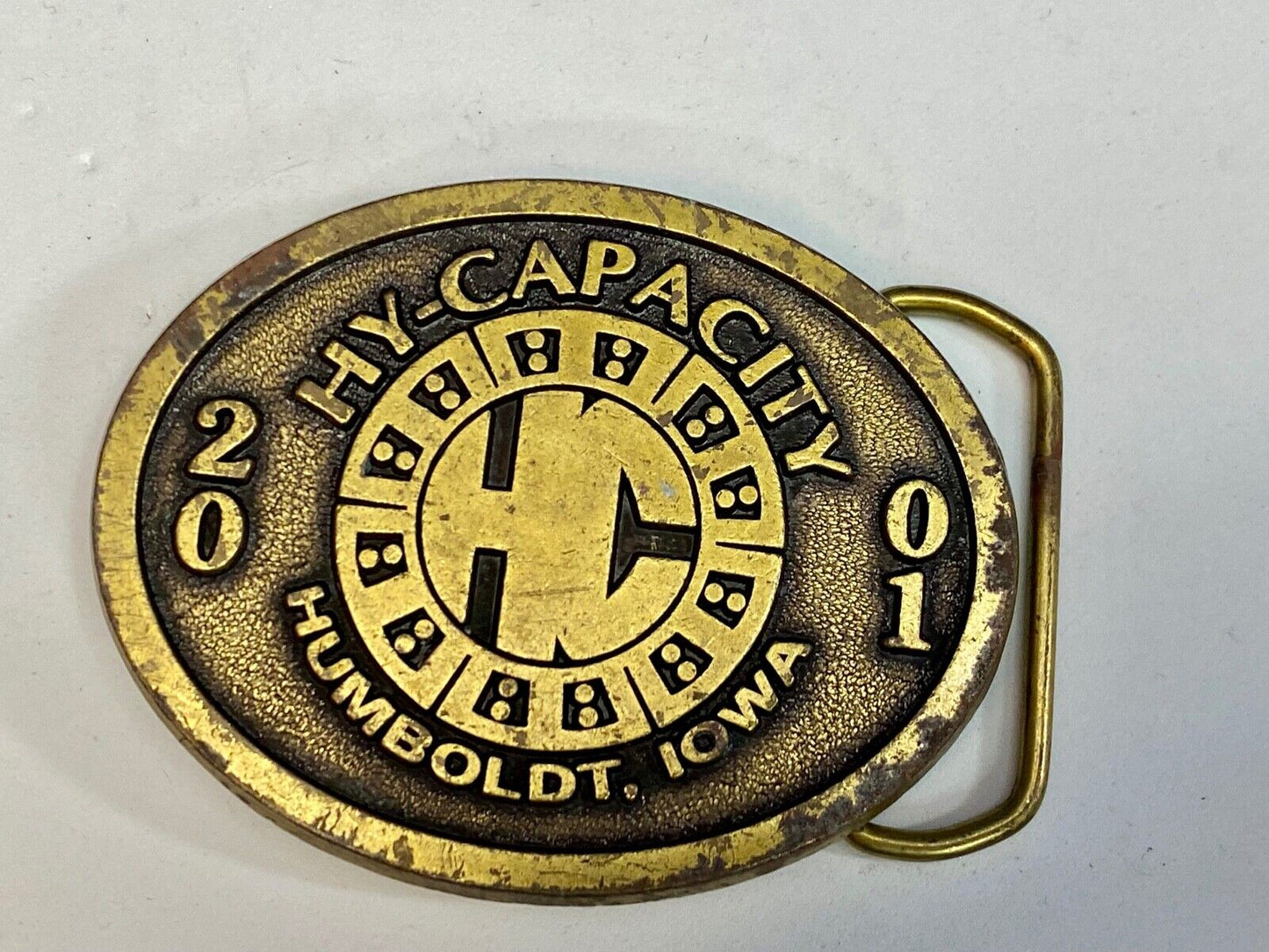 2001 Hy-Capacity Tractor Farming Agriculture Parts Limited Edition Belt Buckle 
