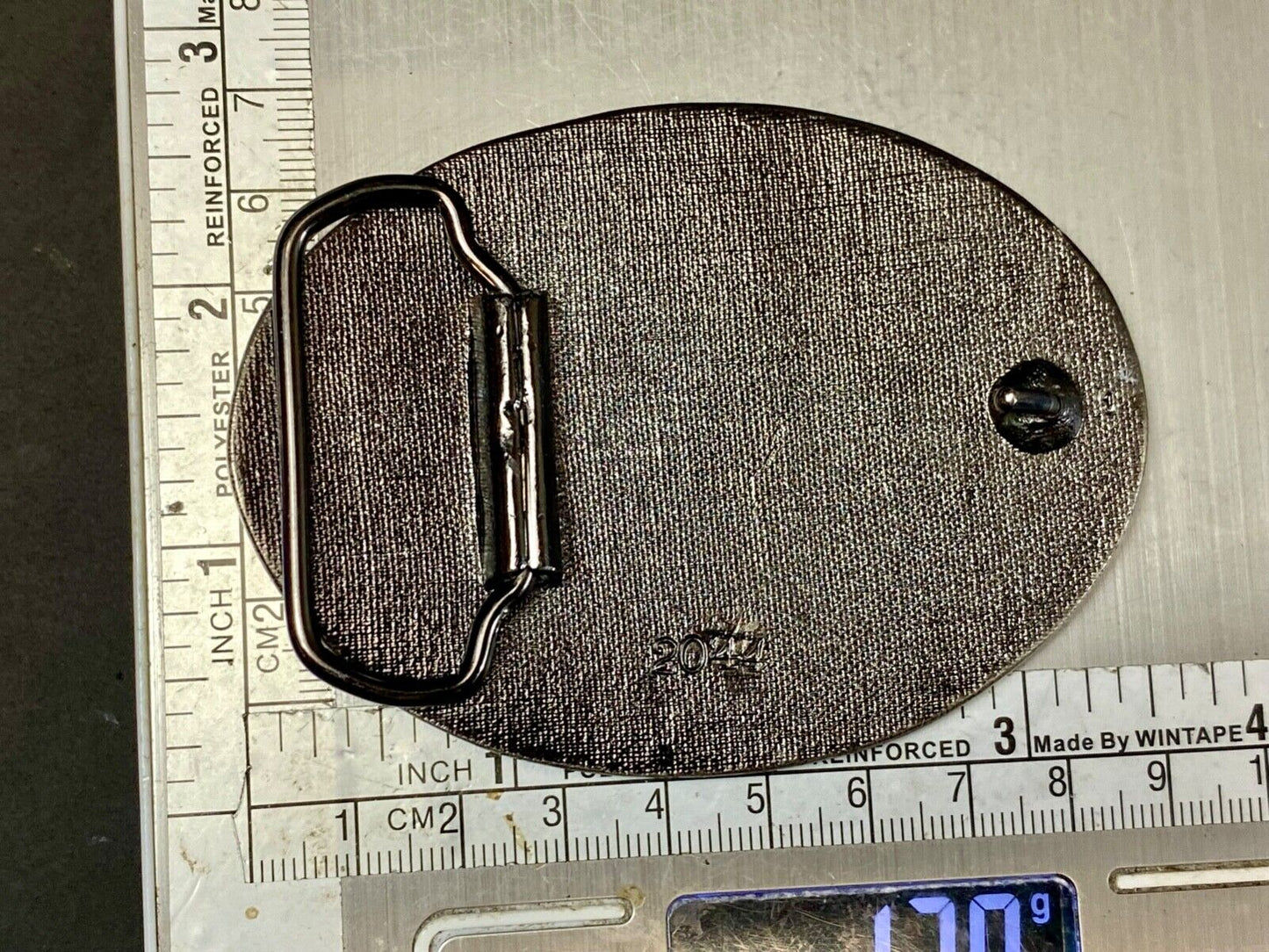 Article 2 The right to bear arms NRA Gun Rights belt buckle w/ Chain Boarder