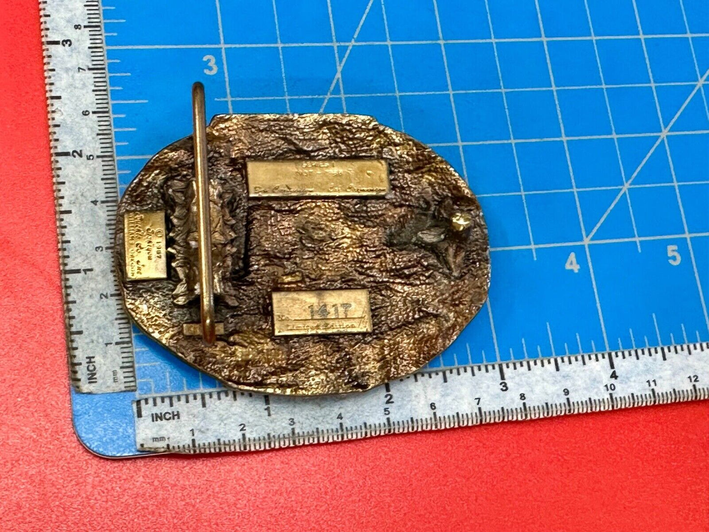 TISCO 52 years commemorative belt buckle  Tractor Implement Supply