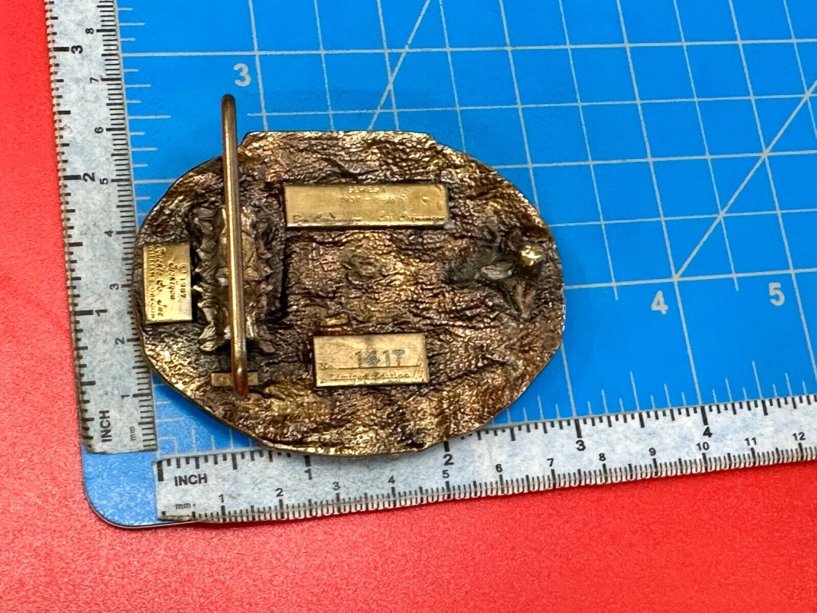 TISCO 52 years commemorative belt buckle  Tractor Implement Supply